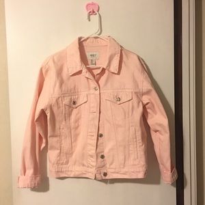 Pink Denim Jacket